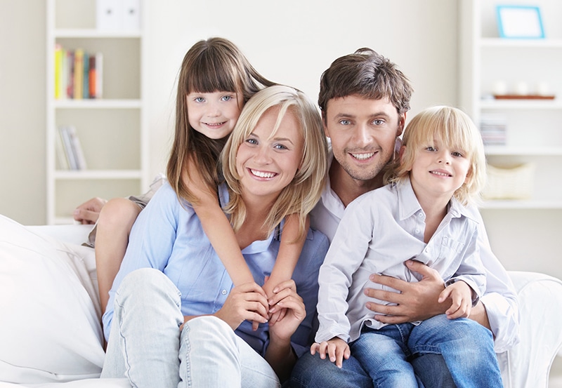 Glückliche Familie